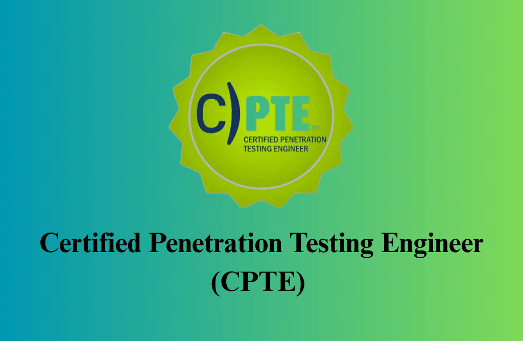 Certified Penetration Testing Engineer (CPTE) Certification Training